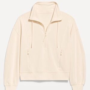 Old Navy White Dynamic Fleece